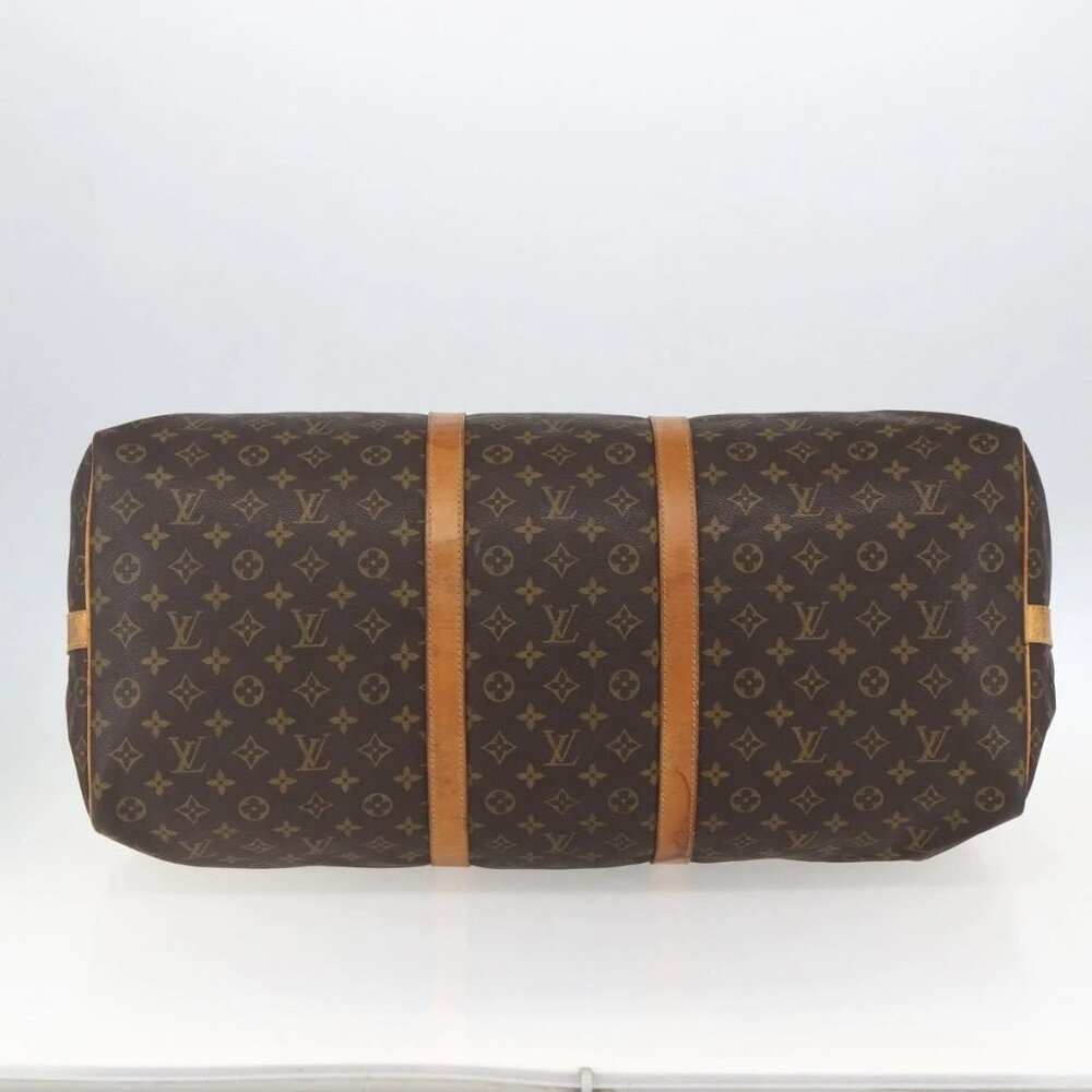 LOUIS VUITTON Monogram Keepall Bandouliere 60 Boston Bag M41412 LV Auth ka964 - Picture 7 of 16